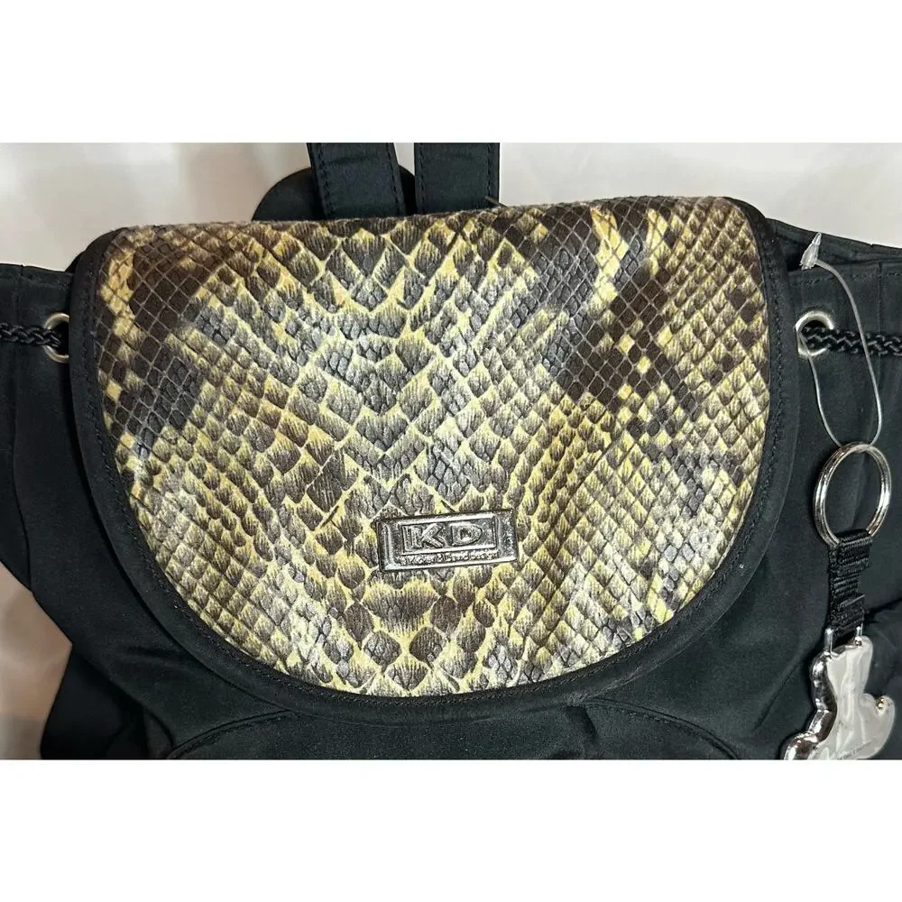 Vintage My Millennium Baby Kicker & David Designer Diaper Bag Backpack, & pad